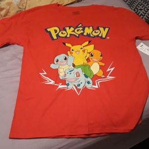 Boys XL Pokemon Shirt NWT